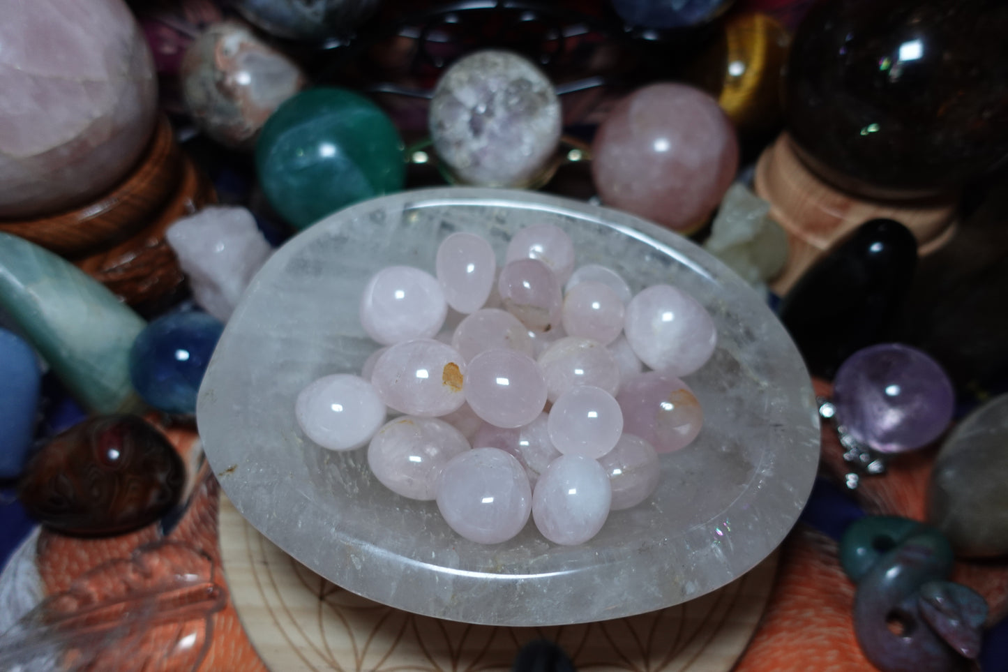 Rose Quartz Tumbles