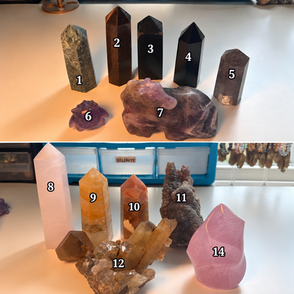 Wonky, Damaged Crystals. discounted price