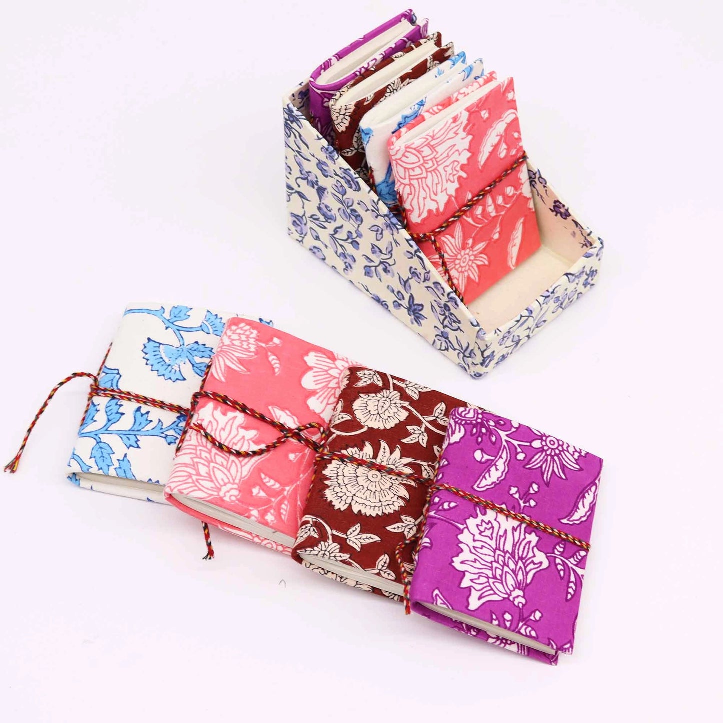 Cotton Bound Notebook - Assorted Floral