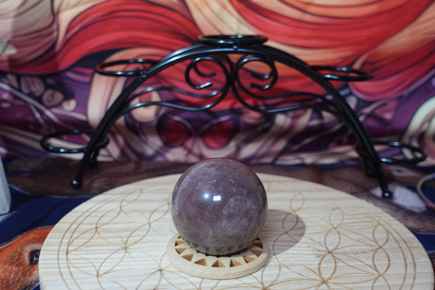 Lavender Quartz spheres
