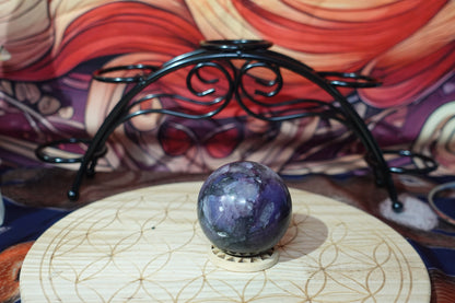 Purple Mica Spheres