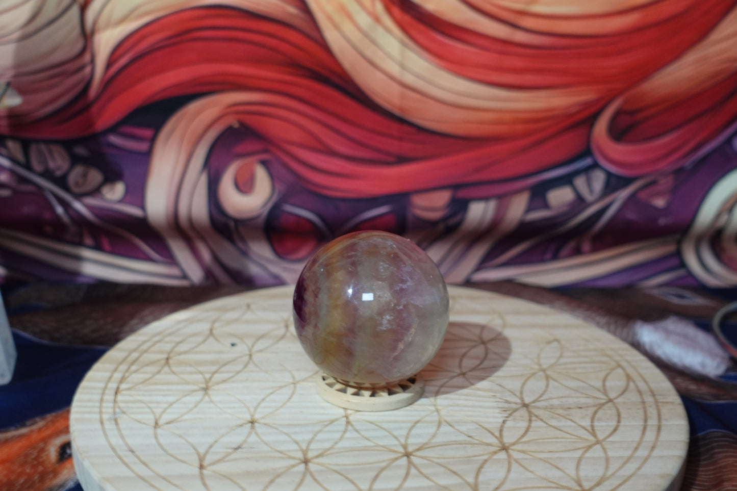 Banded Fluorite Spheres