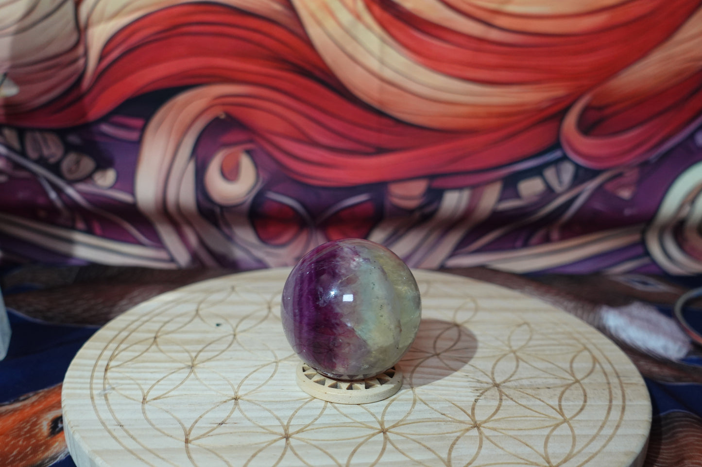 Banded Fluorite Spheres