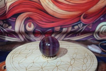 Banded Fluorite Spheres