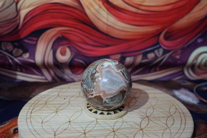 Money Agate Spheres