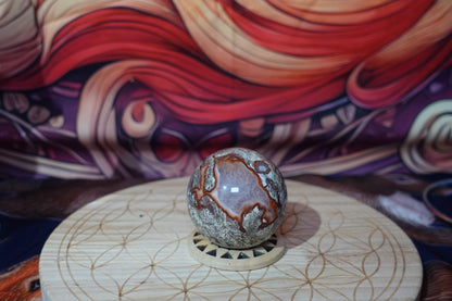 Money Agate Spheres