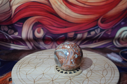 Money Agate Spheres