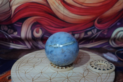 Blue Opal Sphere