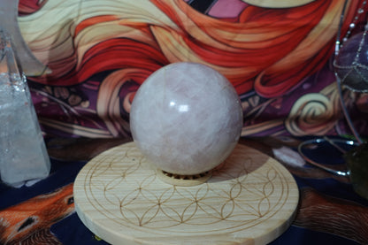 Rose Quartz Spheres