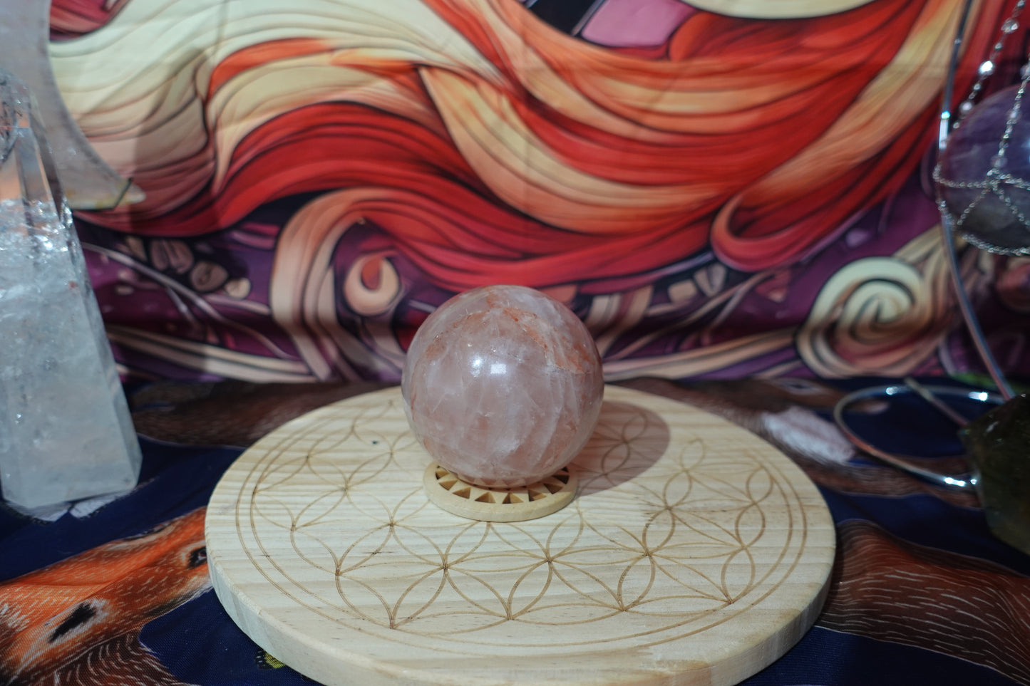 Rose Quartz Spheres