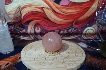 Rose Quartz Spheres