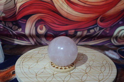 Rose Quartz Spheres