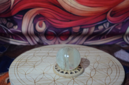 Smokey & Golden Healer Quartz Spheres