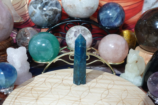Blue Apatite Tower