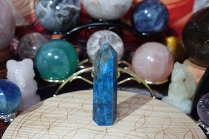 Blue Apatite Tower