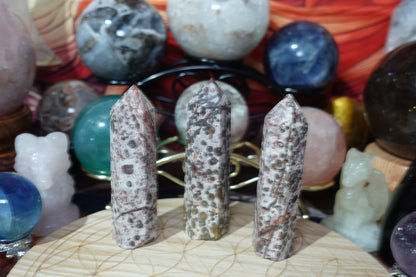 Leopard Skin Jasper Tower