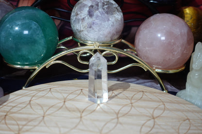 A Grade Clear Quartz Towers