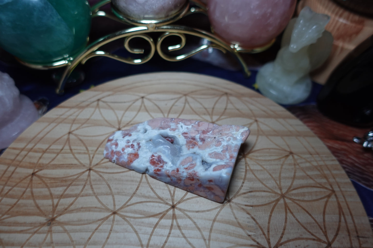 Pink Agate Freeforms