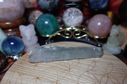Quartz with calcite Raw Point