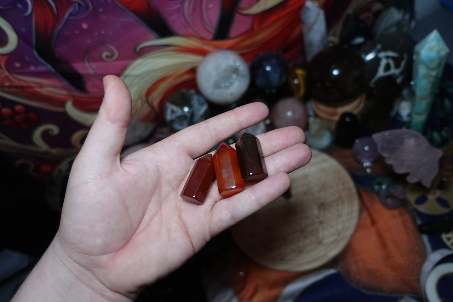 Mini Carnelian Towers