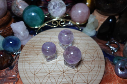 AA Grade Amethyst Small Spheres
