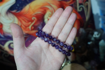 8mm Beaded Crystal Bracelets