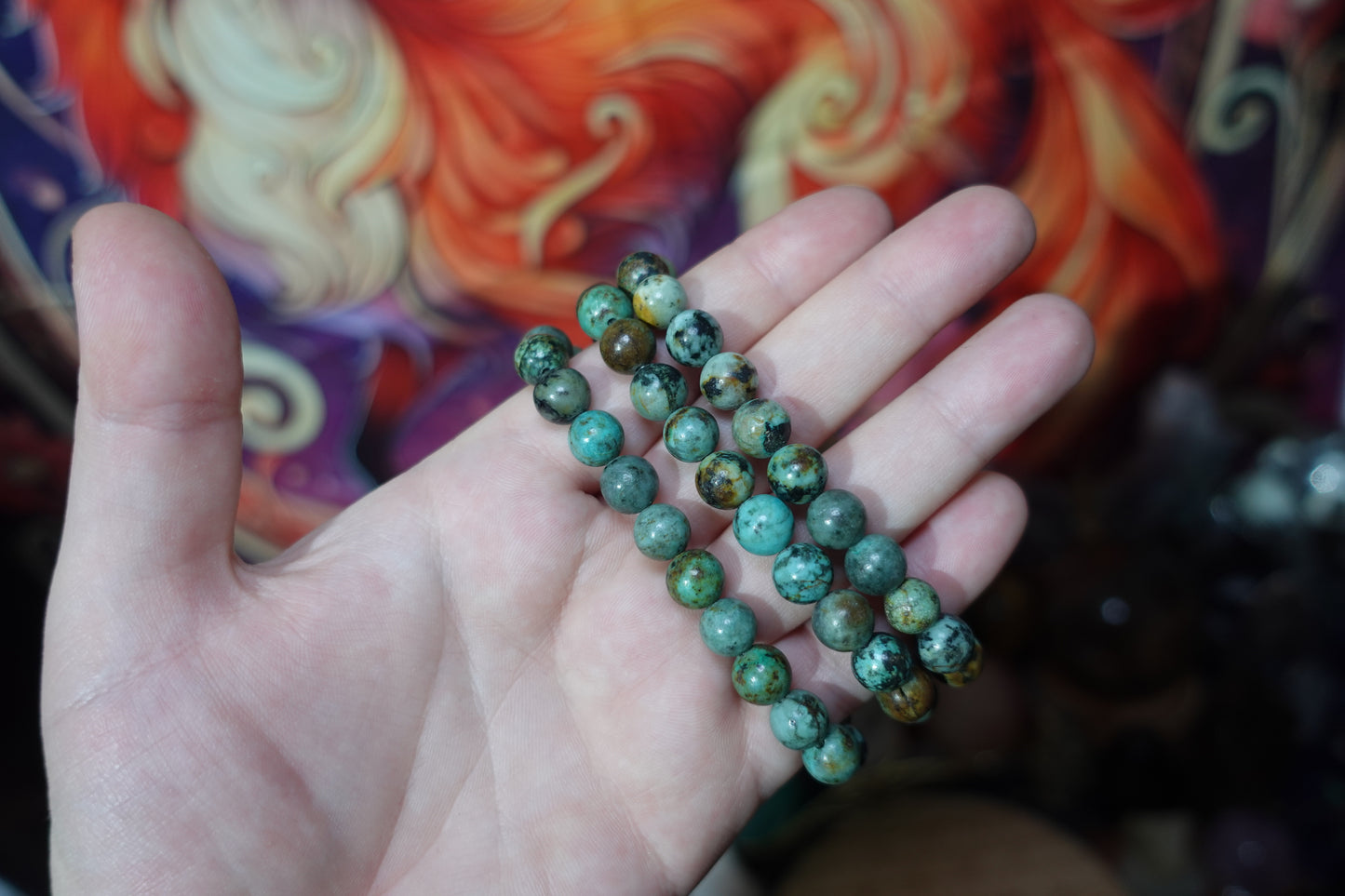 8mm Beaded Crystal Bracelets