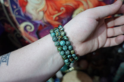 8mm Beaded Crystal Bracelets