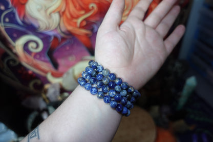 8mm Beaded Crystal Bracelets