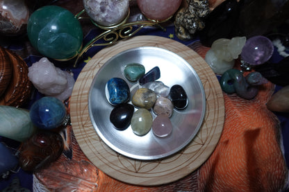 Pentagram Silver Plate