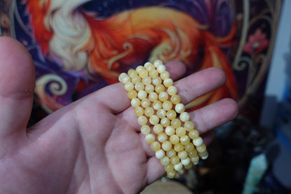 6mm Beaded Crystal Bracelets