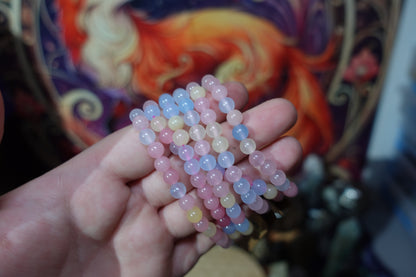 6mm Beaded Crystal Bracelets