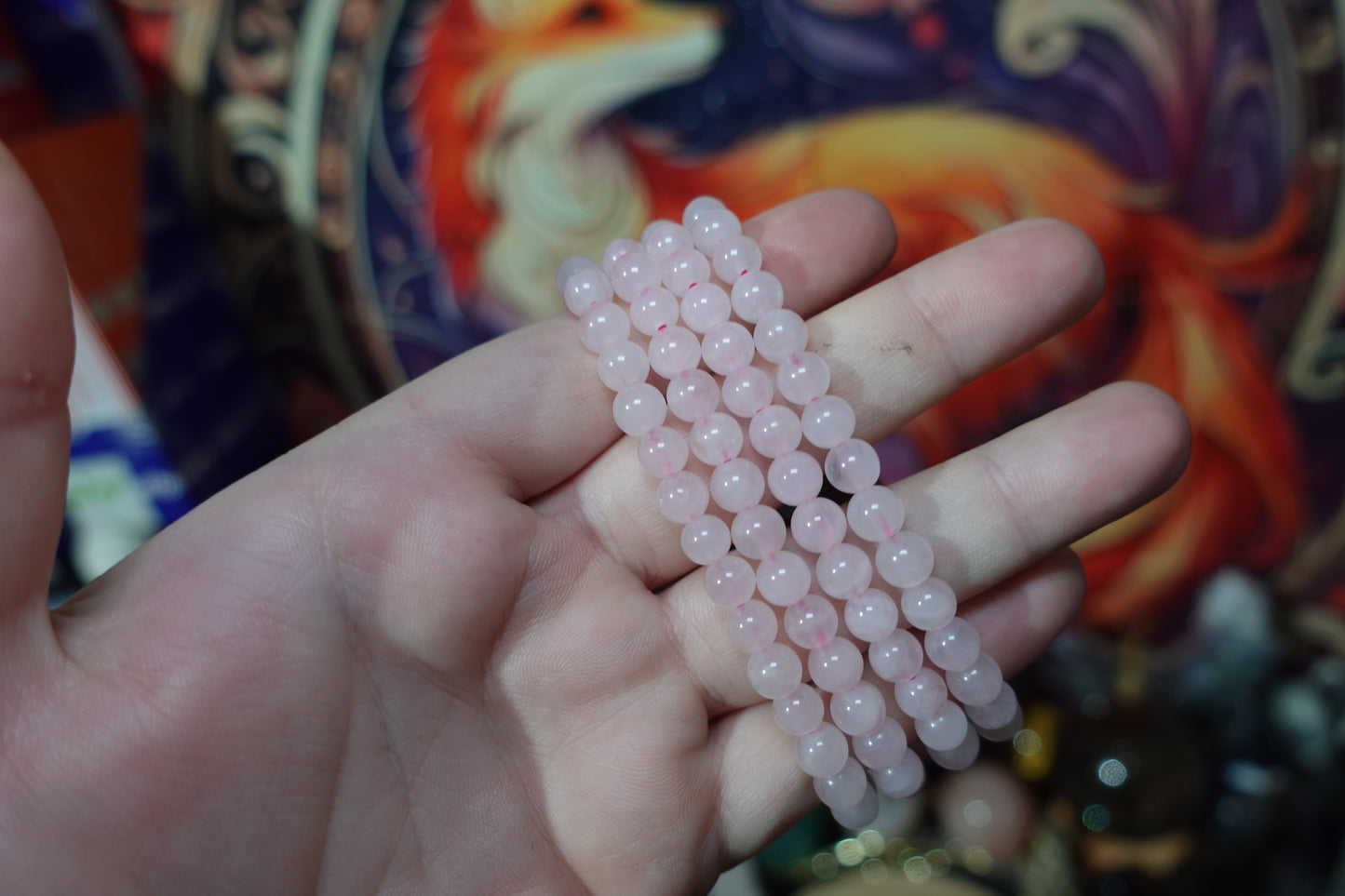 6mm Beaded Crystal Bracelets