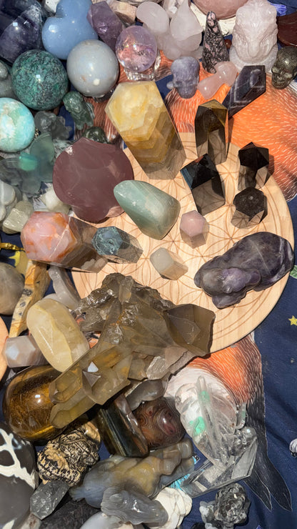 Wonky, Damaged Crystals. discounted price