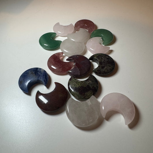 Mini Moon Carvings