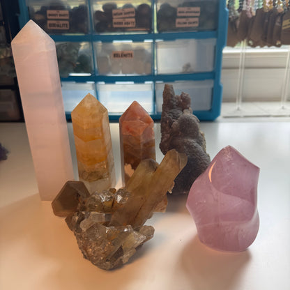 Wonky, Damaged Crystals. discounted price