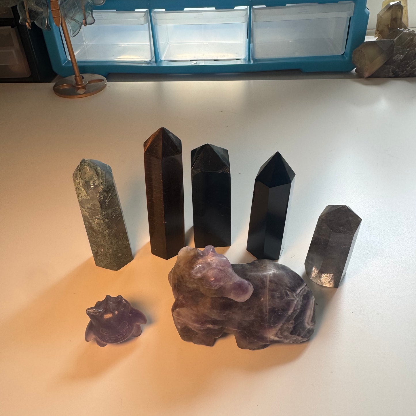 Wonky, Damaged Crystals. discounted price