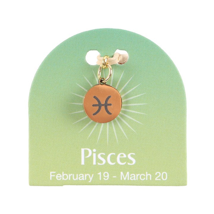 Gold Tone Zodiac Sign Charm