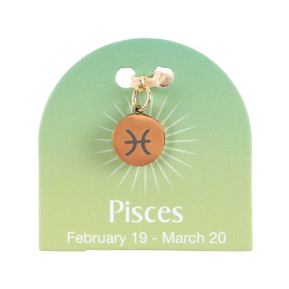 Gold Tone Zodiac Sign Charm