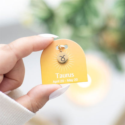 Gold Tone Zodiac Sign Charm