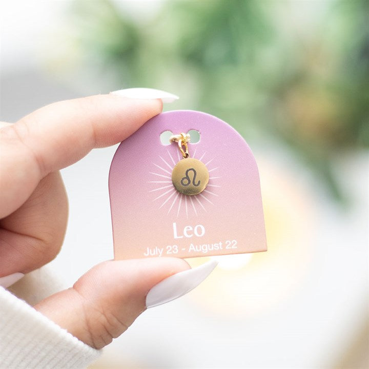Gold Tone Zodiac Sign Charm
