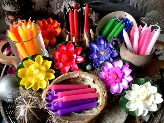 Unscented Single Spell Candles