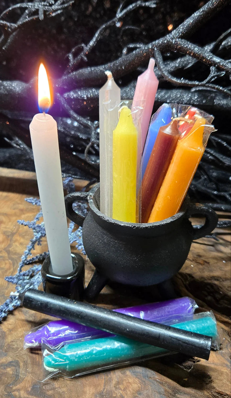 Unscented Single Spell Candles